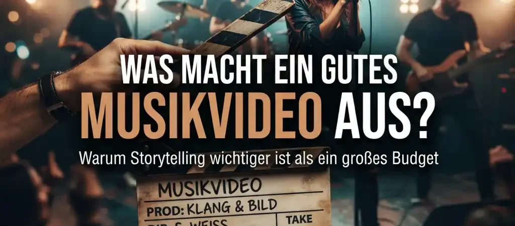 Was macht ein gutes Musikvideo aus?